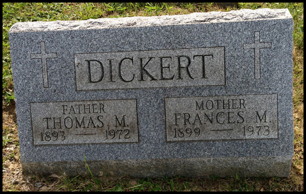 Thomas & Frances Dickert
